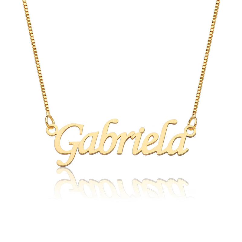 Seu Nome em Joia: Colar Personalizado com Toque de Luxo e Desejo - Banhado a Ouro 18k
